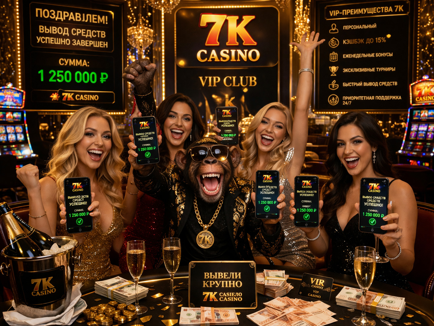 Платежные методы 7K Casino